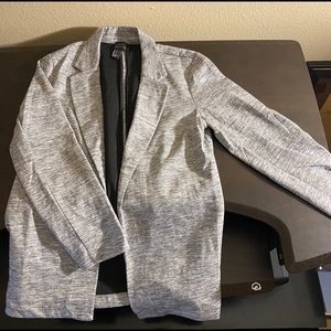 Forever 21 Coat Heathered Grey